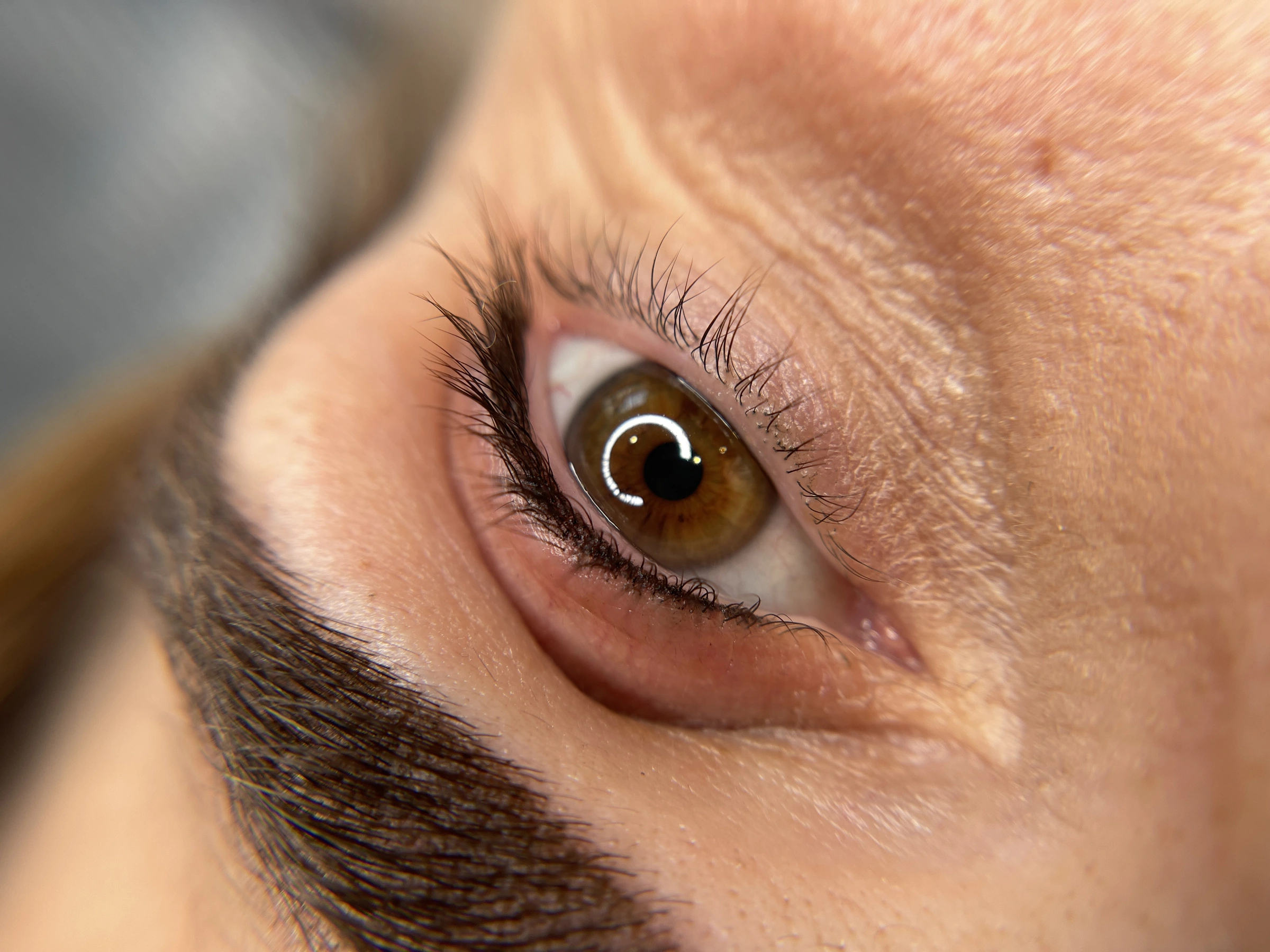 Eyes & Brows. Frisch pigmentiert. Wimpernkranz · Powder Brows